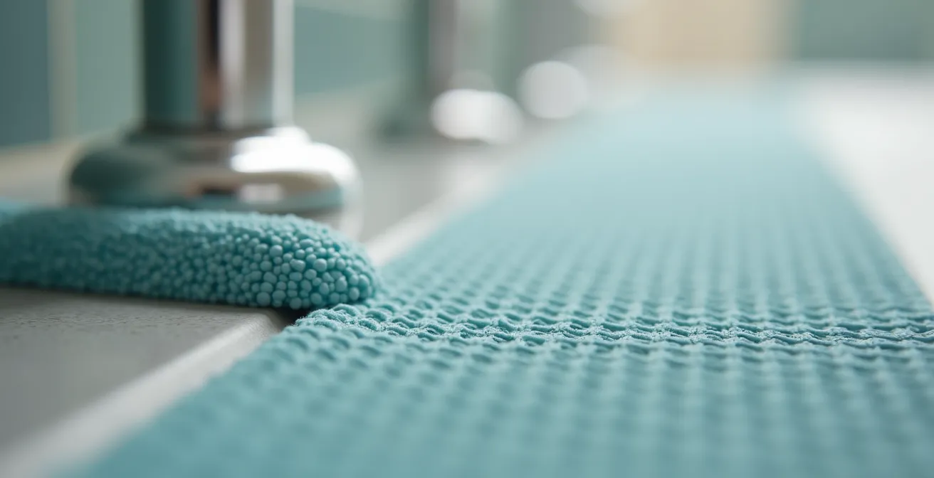 Vue macro d'équipements de sécurité anti-chute avec textures et détails
